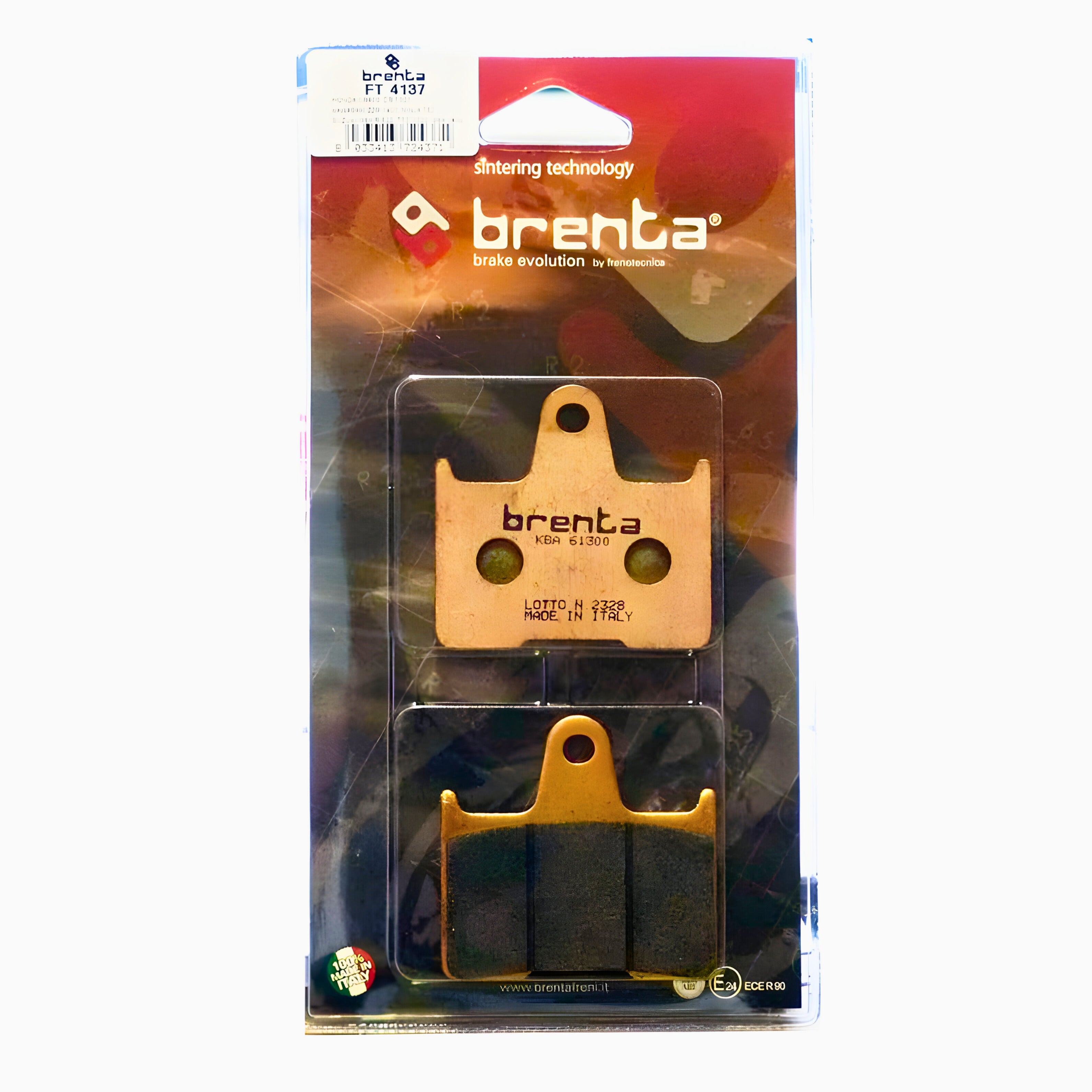 Pastilla de Freno – Sinterizada – HD XL1200 – Trasera – BR4137 – Brenta
