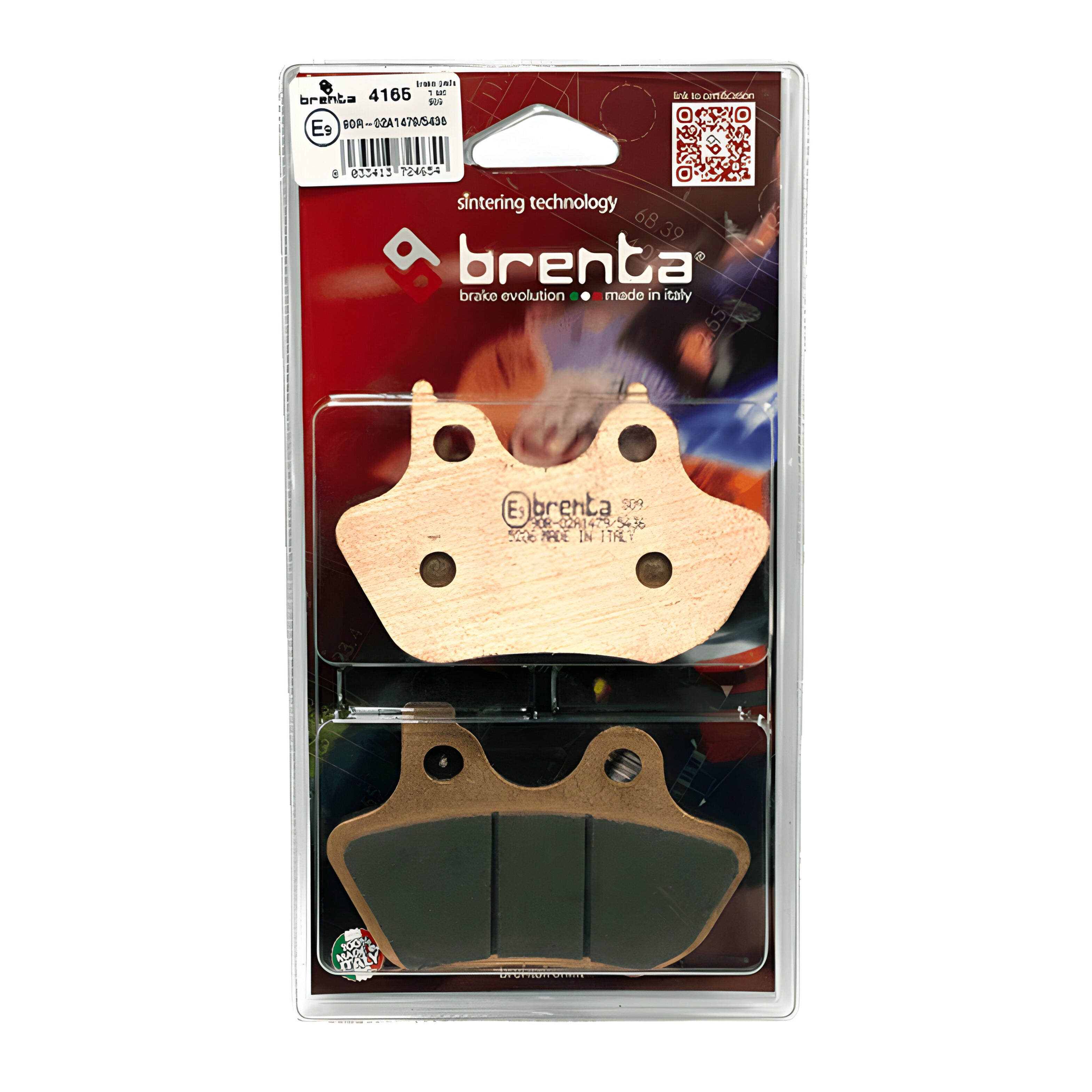 Pastilla de Freno – Sinterizada – HD XL883 00-03 – BR4165 – Brenta
