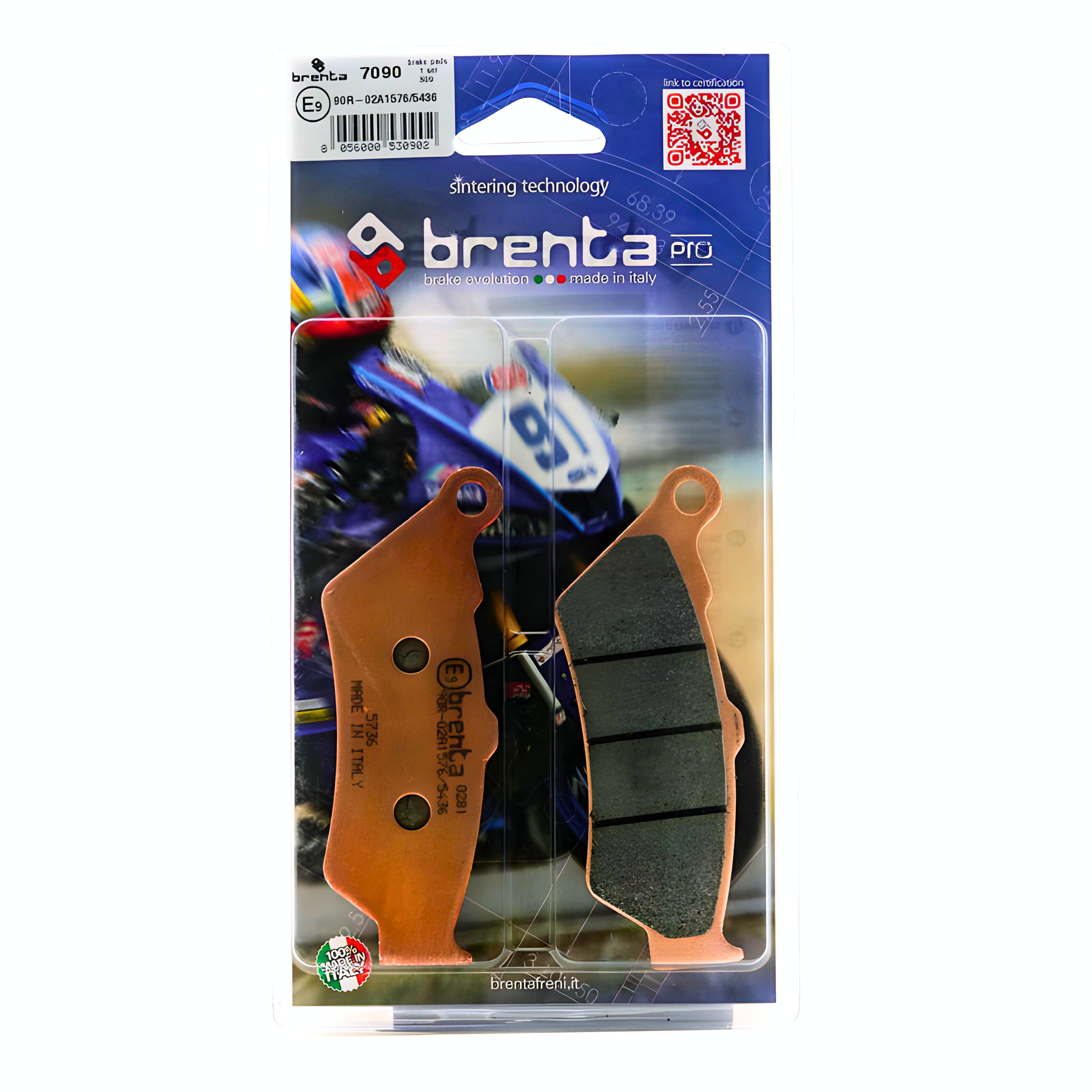 Pastilla de Freno – Sinterizada Pro – BMW F800GS – Delantera – BR7090 – Brenta