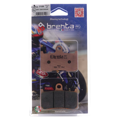 Pastilla de Freno – Sinterizada Pro – Triumph Tiger 1050 – Del – BR7120 – Brenta