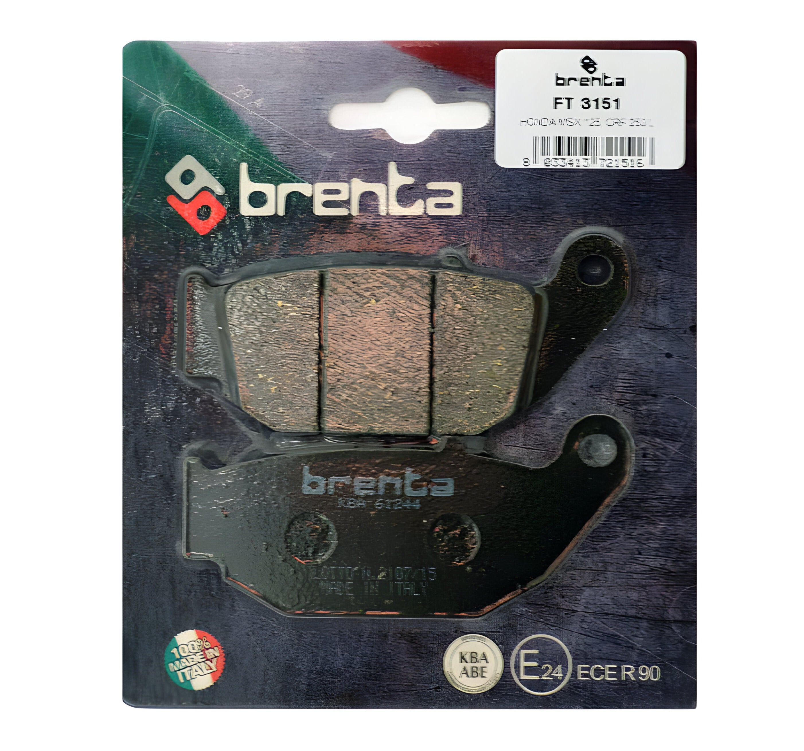 Pastilla de Freno – Suzuki Gixxer – Trasera – Organica – BR3151