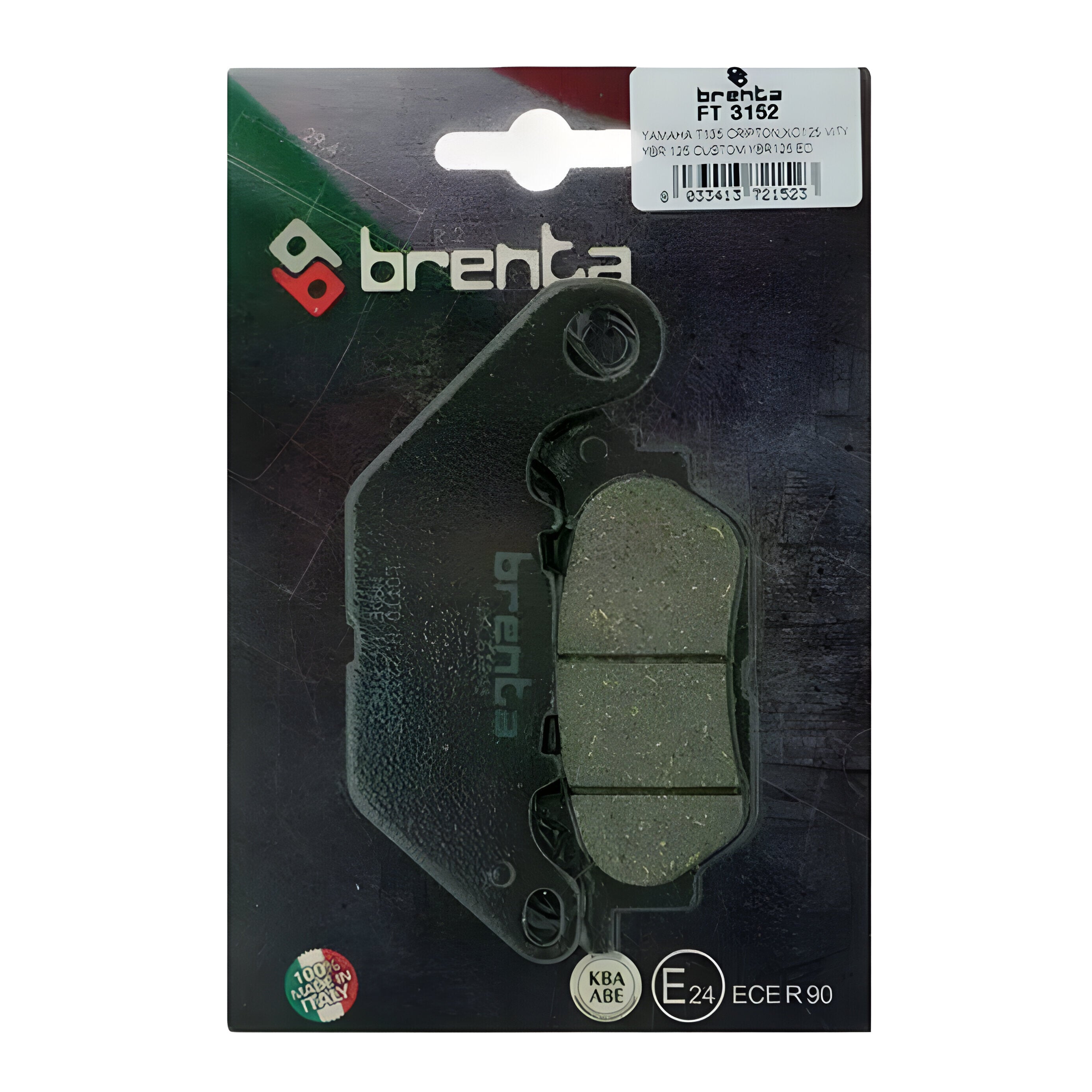 Pastilla de Freno – Yamaha R15 – Delantera – Organica – BR3152