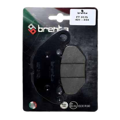 Pastilla de Freno – Yamaha R3 – Delantera – Organica – BR3175