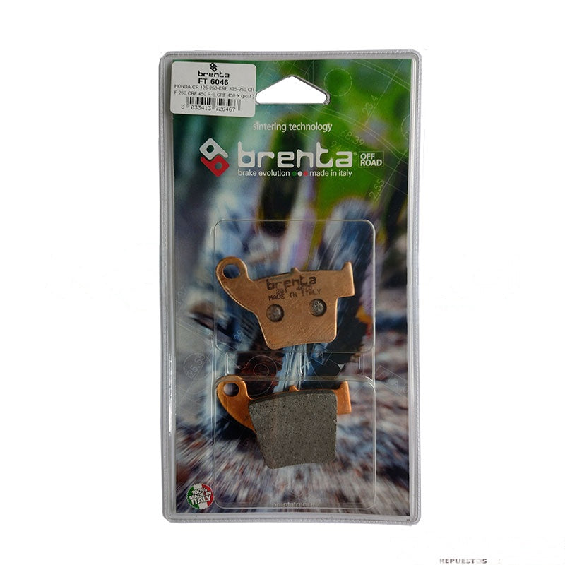 PASTILLA DE FRENO TRASERA HONDA CRF450