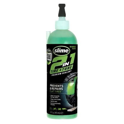 SELLADOR DE NEUMÁTICOS Y CÁMARAS 16OZ/473ML SLIME 2EN1