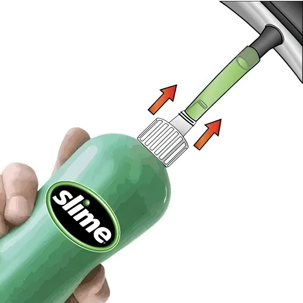 SELLADOR DE NEUMÁTICOS Y CÁMARAS 16OZ/473ML SLIME 2EN1