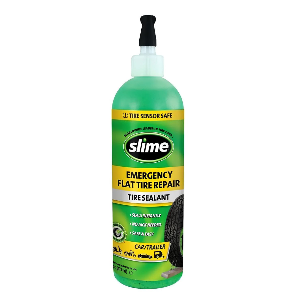 SELLADOR DE NEUMÁTICOS TUBELESS SLIME 16OZ/473ML