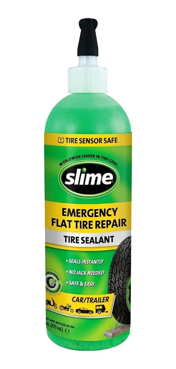 SELLADOR DE NEUMÁTICOS TUBELESS SLIME 16OZ/473ML