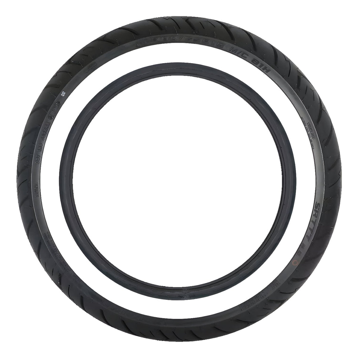 SHINKO SR777WW 160/70-17 BANDA BLANCA TL 79H - imagen 2