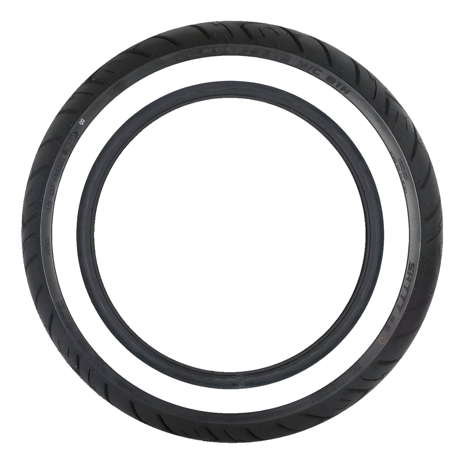 SHINKO SR777WW 180/65B-16 BANDA BLANCA TL 81H - imagen 2