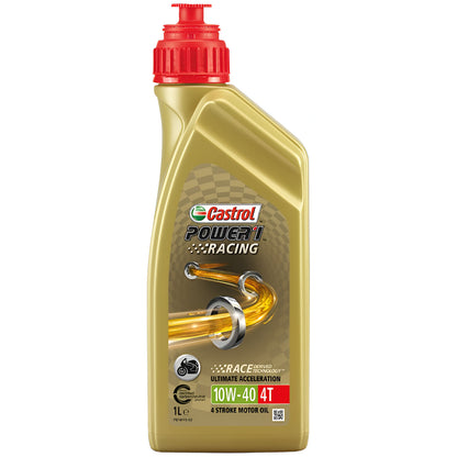 Aceite Castrol Power 1 Racing 4T 10W40 H C1 1 Litro
