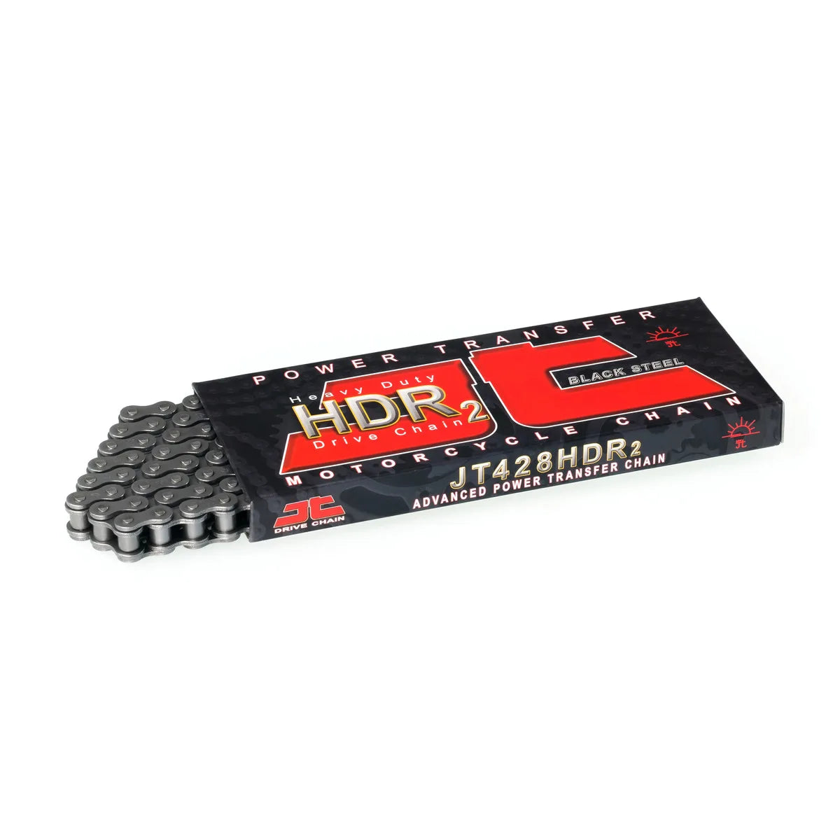 CADENA JT SPROCKETS HDR 428X132 REFORZADA PARA HONDA XR150L - imagen 1