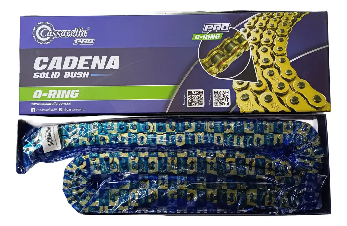 CADENA CASSARELLA 428HPO-140 NICKELADA