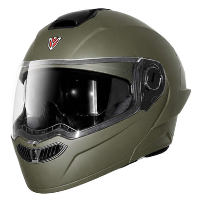 Casco Abatible Ignyte IGN-39 Battle Verde - Imagen 1