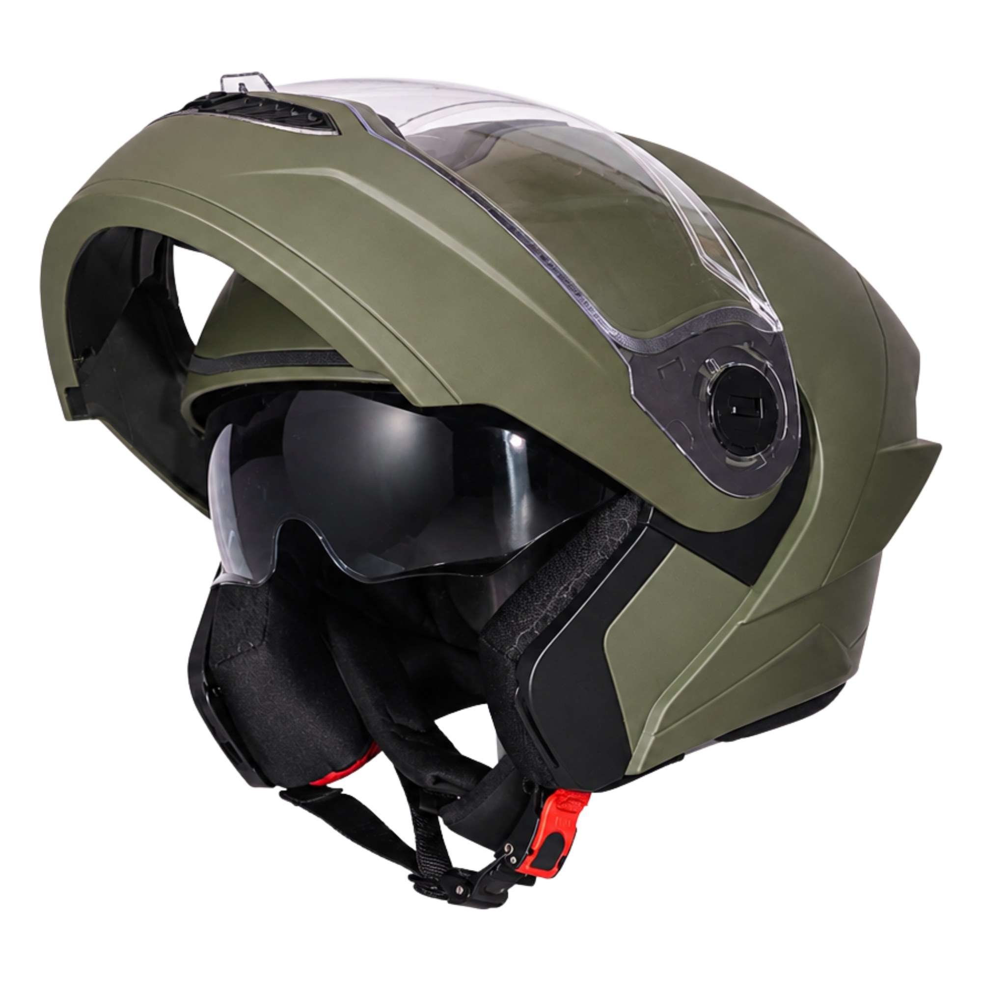 Casco Abatible Ignyte IGN-39 Battle Verde - Imagen 5