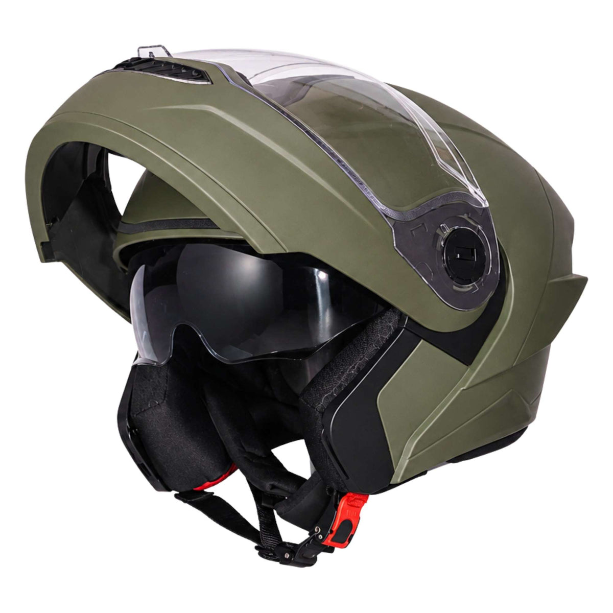 Casco Abatible Ignyte IGN-39 Battle Verde - Imagen 5