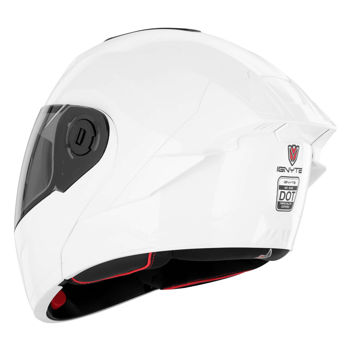 Casco Abatible Ignyte IGN-39 Blanco - Imagen 4