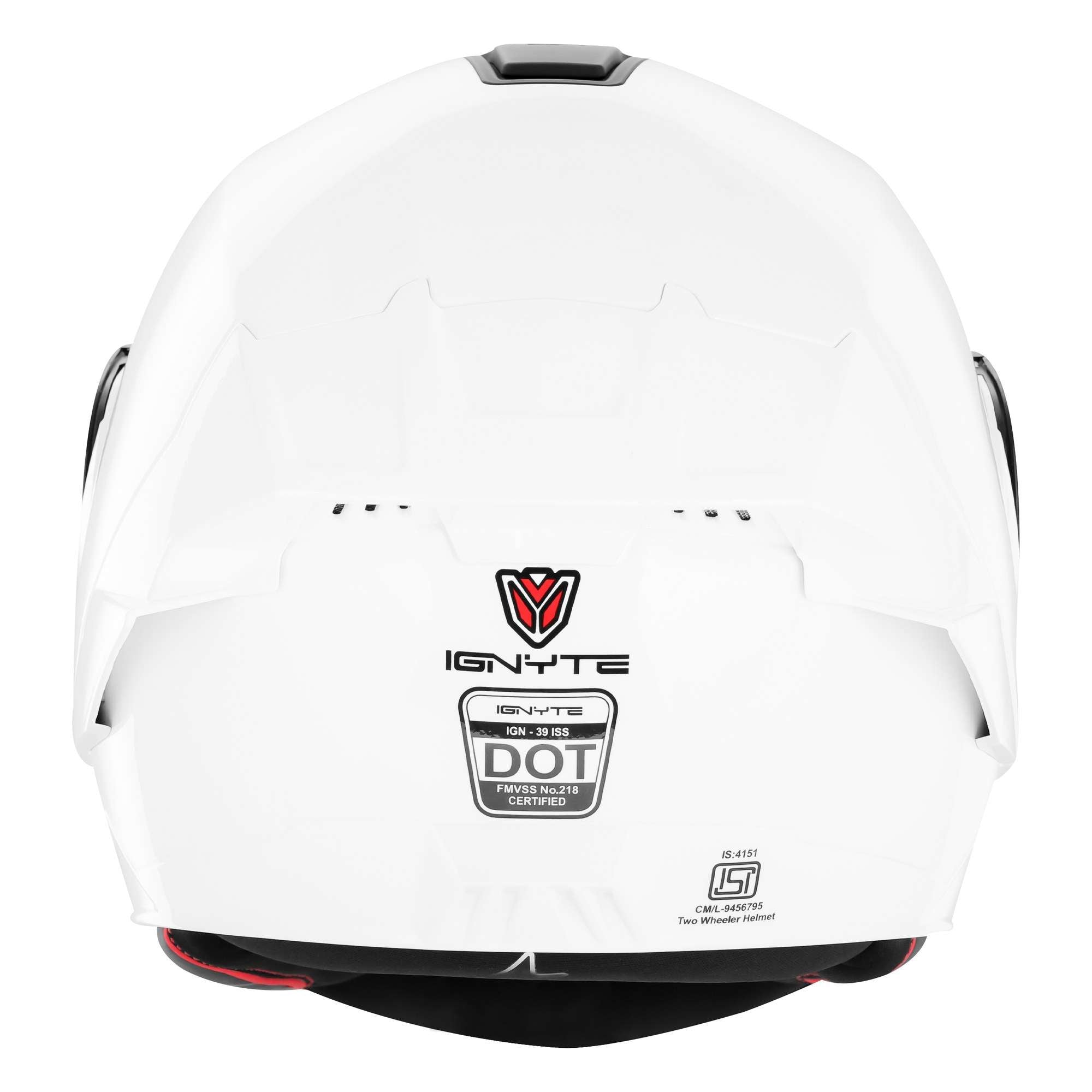 Casco Abatible Ignyte IGN-39 Blanco - Imagen 5