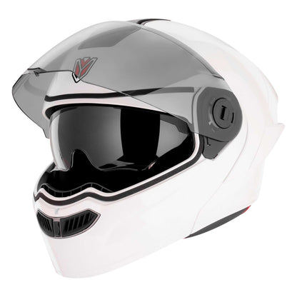 Casco Abatible Ignyte IGN-39 Blanco - Imagen 6