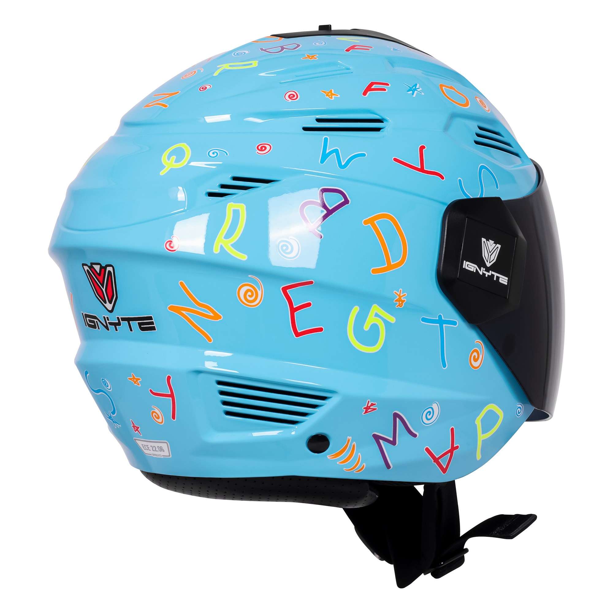 Casco Ignyte IGN-30 Niños Azul - Imagen 4
