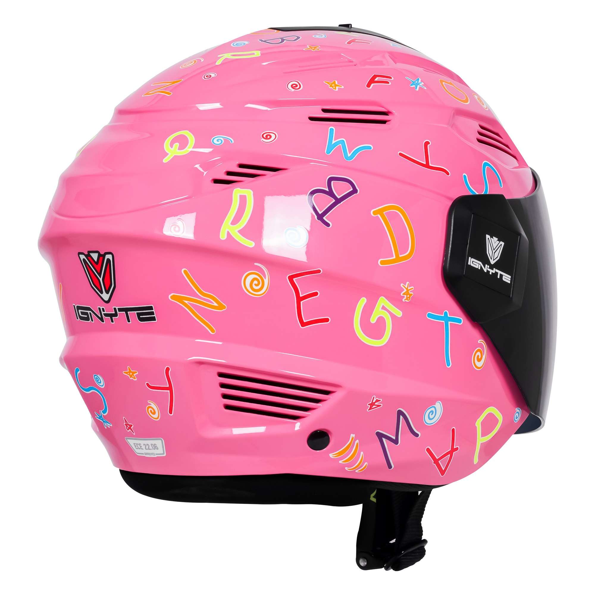 Casco Ignyte IGN-30 Niños Rosado - Imagen 4