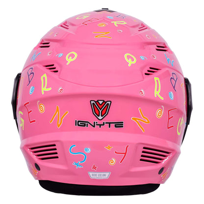 Casco Ignyte IGN-30 Niños Rosado - Imagen 5