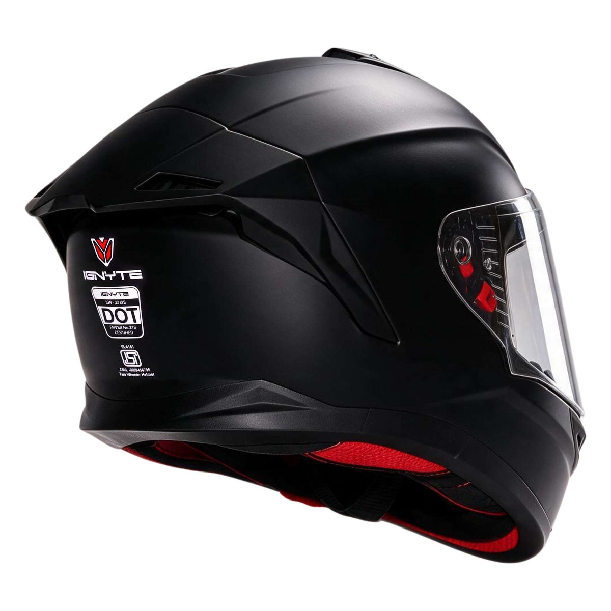 Casco Integral Ignyte IGN-32 Negro - Imagen 4
