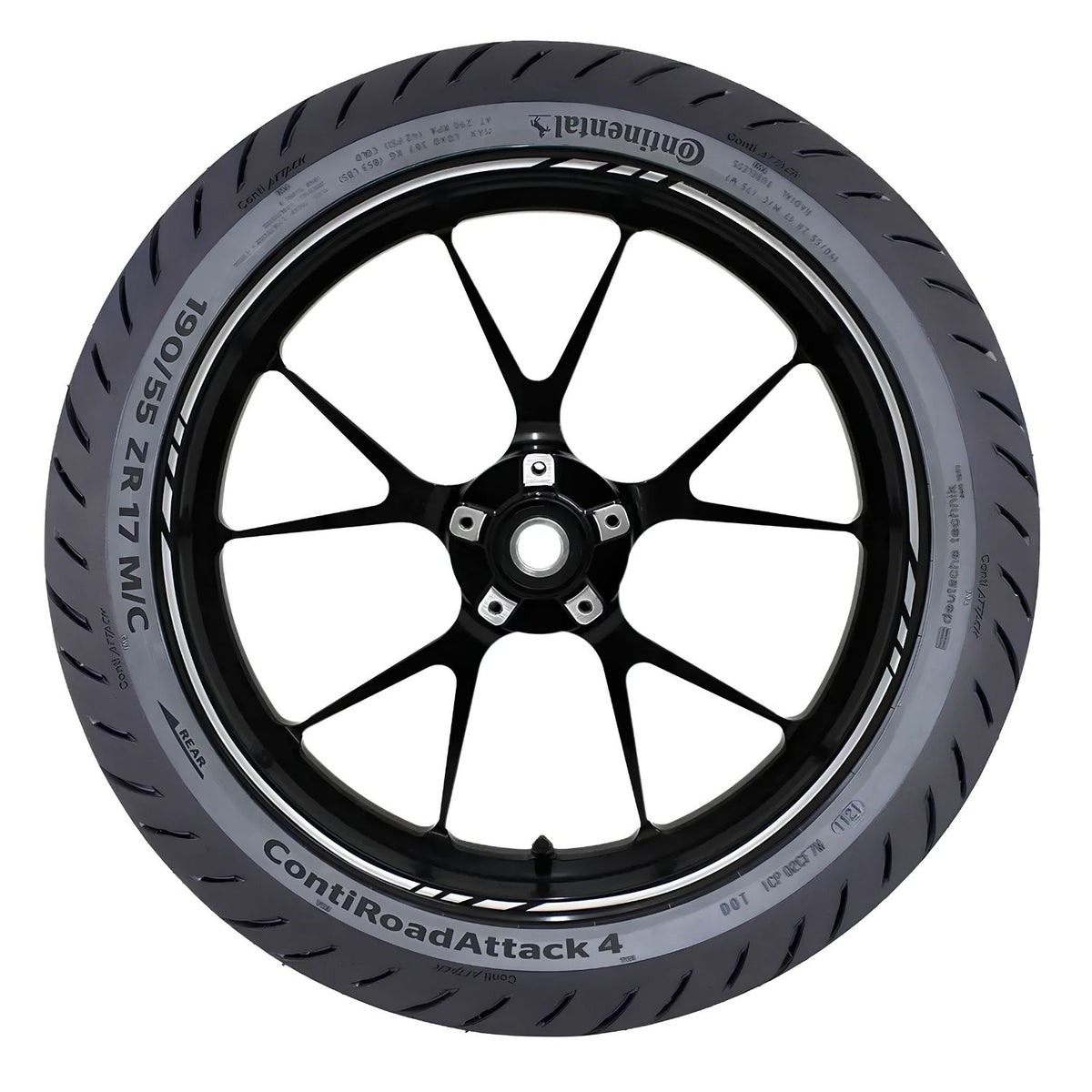 CONTINENTAL CONTIROADATTACK 4 190/50ZR17 TL 73W - vista lateral