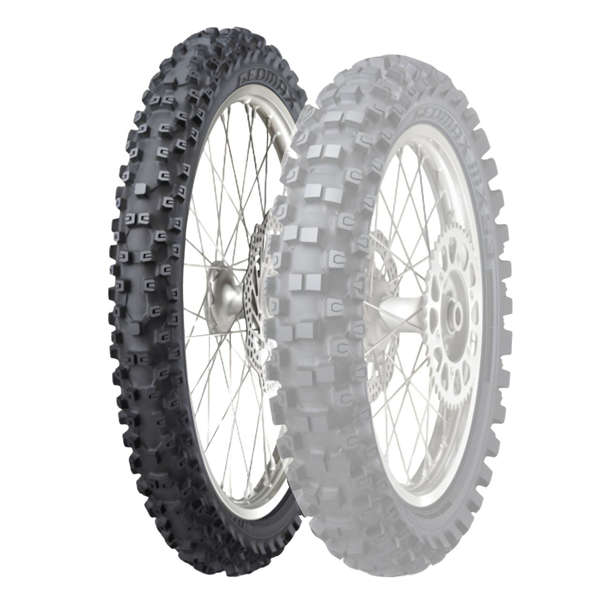 DUNLOP GEOMAX MX53 70/100-17 TT 40M - delantera - imagen 4