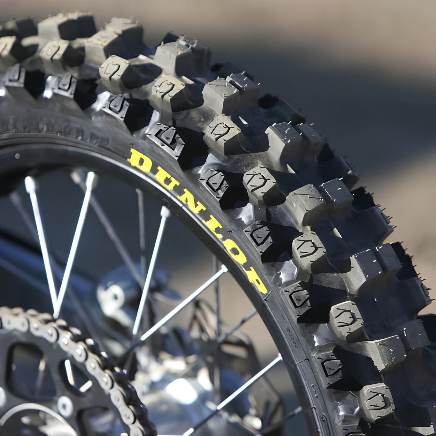DUNLOP GEOMAX MX53 80/100-12 TT 41M - trasera - imagen 3