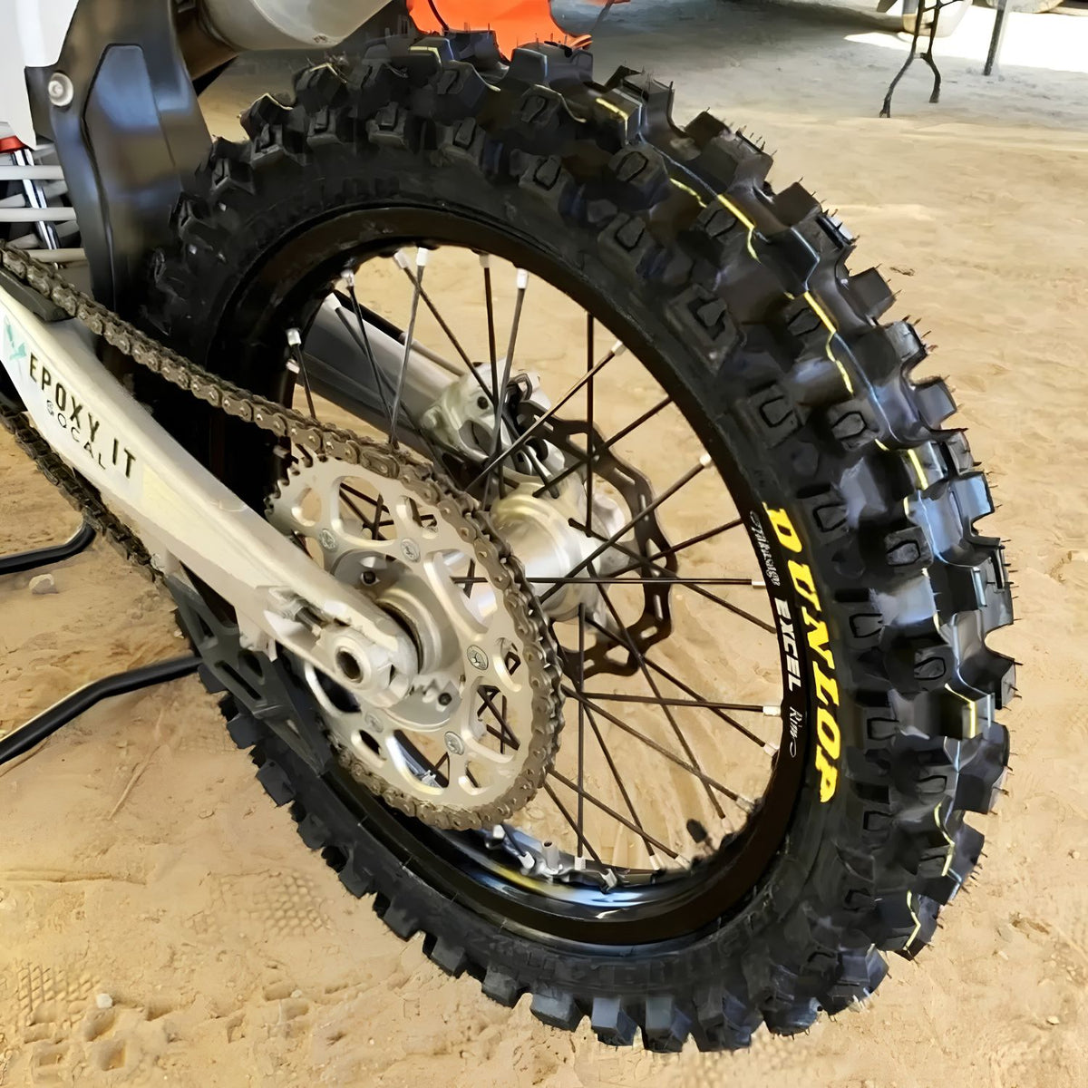 DUNLOP GEOMAX MX53 80/100-12 TT 41M - trasera - imagen 6
