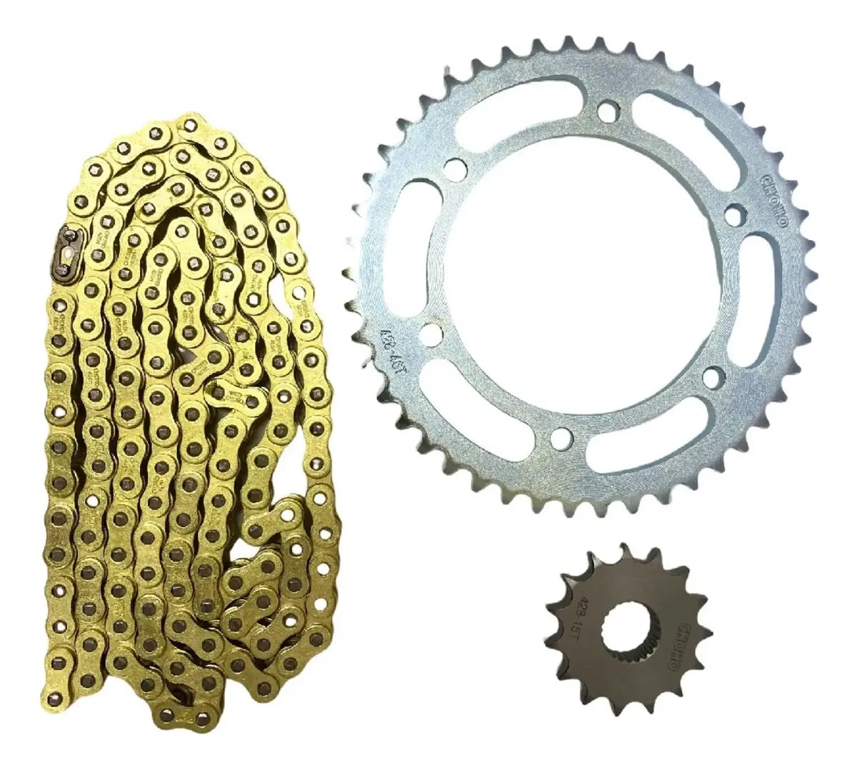 KIT DE TRANSMISION SEIPRO FZ 25 FAZER 250 46D 14D C DORADA
