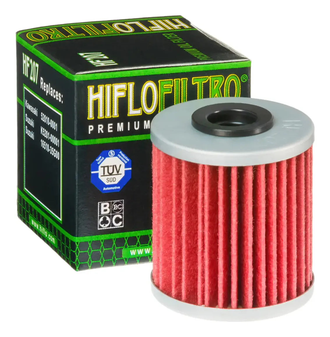 HIFLOFILTRO FILTRO DE ACEITE - HF207 - KX250 | KX450