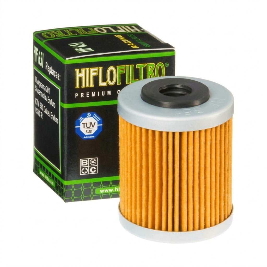 HIFLOFILTRO FILTRO DE ACEITE - HF651 - HUSQVARNA 701 / KTM 690